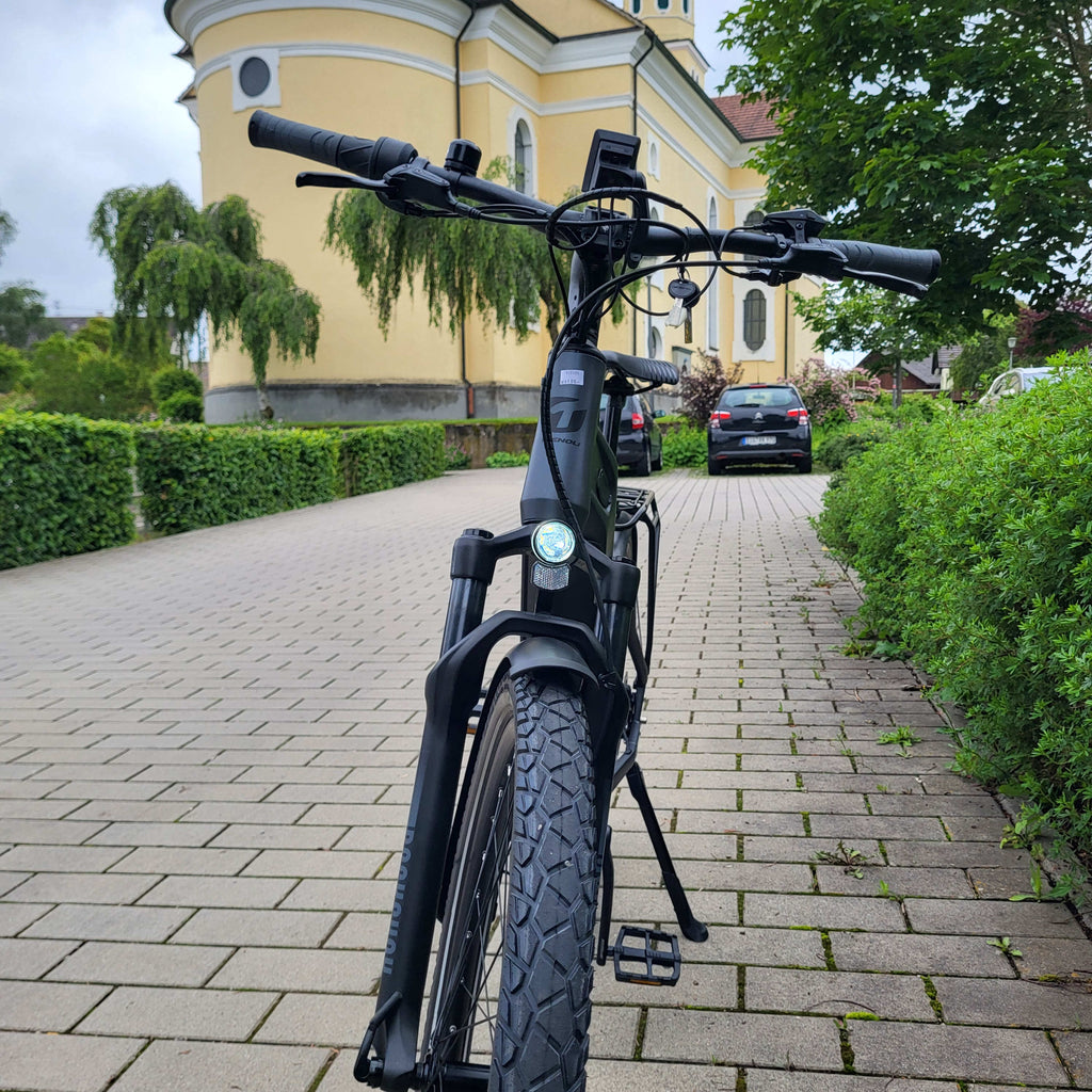 Trenoli TANARO CX SPORTIVO T ENVIOLO dark grey matt 2024 28" 750 Wh Trapez