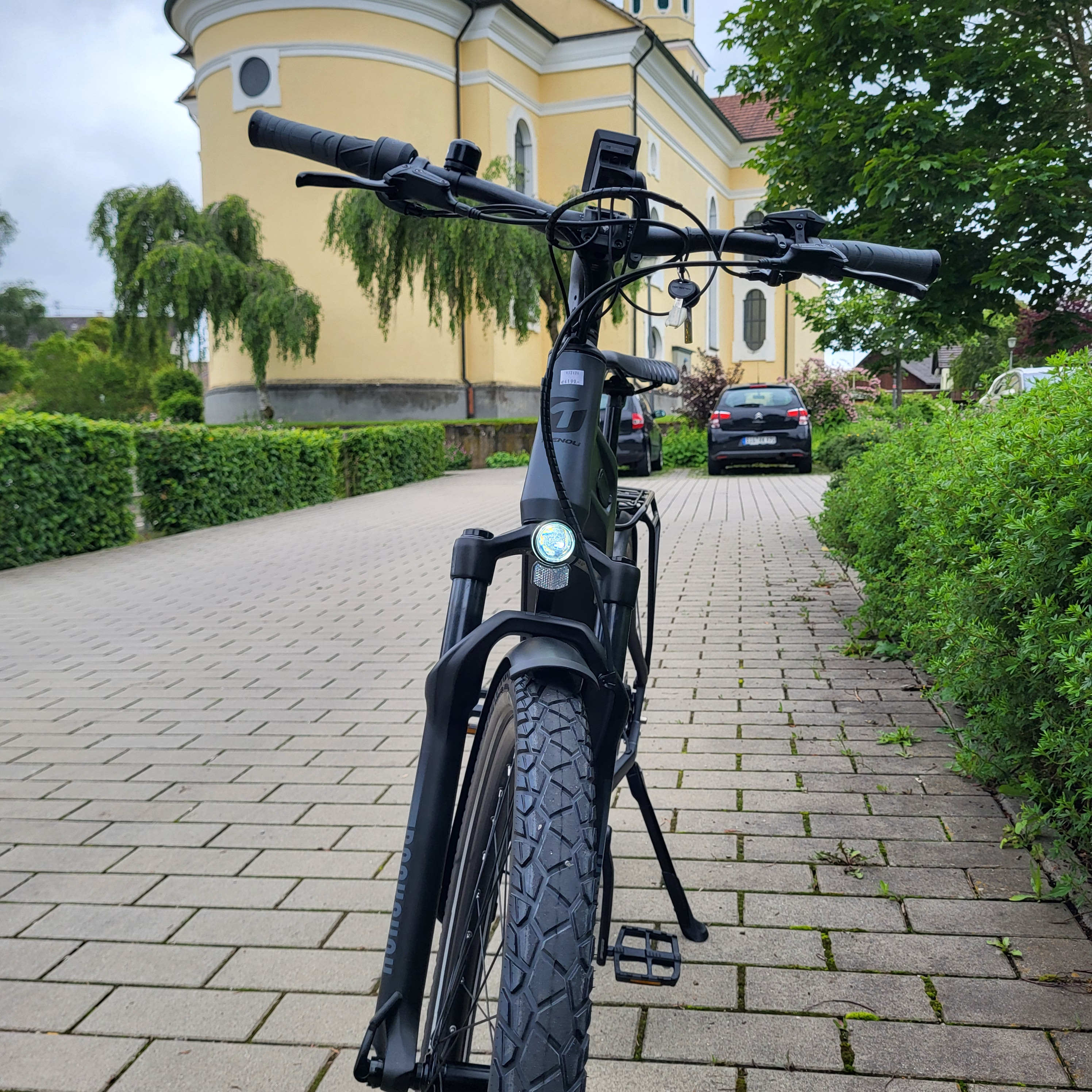 Trenoli TANARO CX SPORTIVO T ENVIOLO dark grey matt 2024 28" 750 Wh Trapez